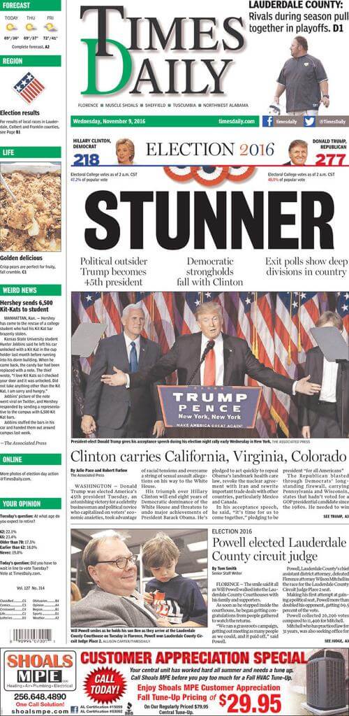 Alabama Newspapers 24 The Times Daily