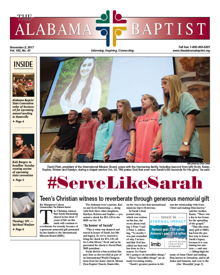 Alabama Newspapers 28 The Alabama Baptist