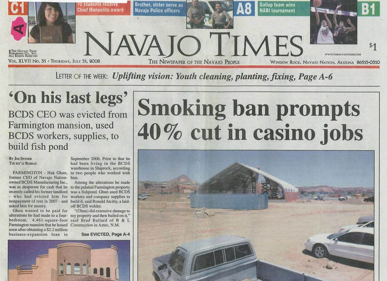Arizona Newspapers 19 Navajo Times