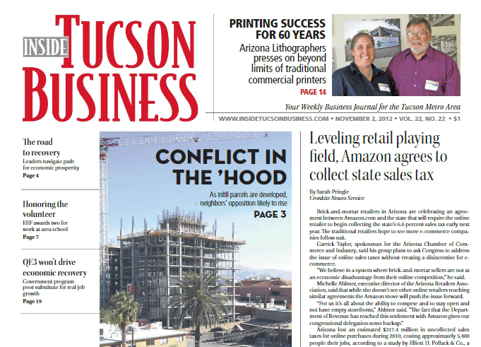 Arizona Newspapers 27 Inside Tucson Business
