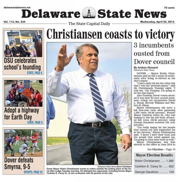Delaware Newspapers 07 Delaware state news