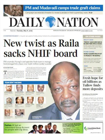 Kenya 1 Daily Nation
