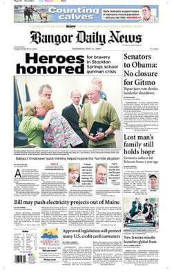 Maine Newspapers 04 Bangor Daily News