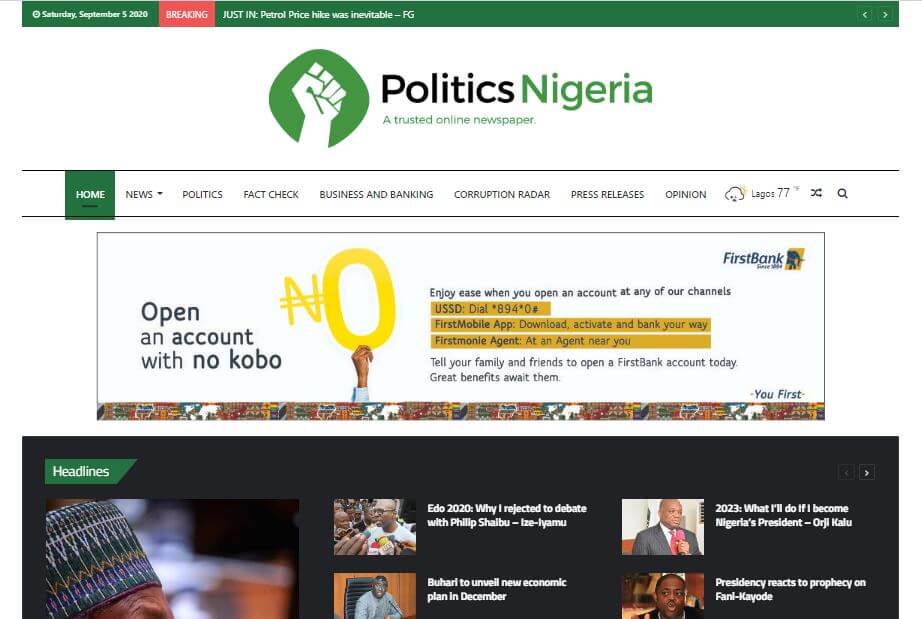 Nigeria 49 Politics Nigeria website