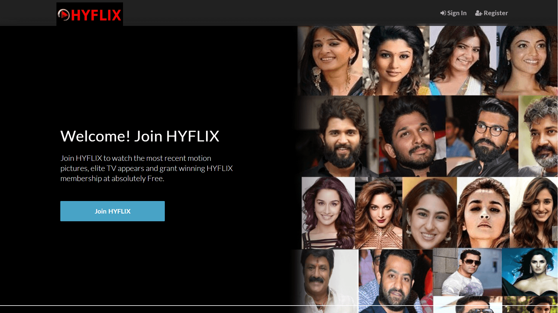 Ott India 30 hyflix website