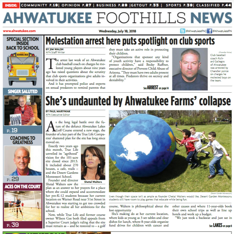 Phoenix Newspapers 07 Ahwatukee Foothills News