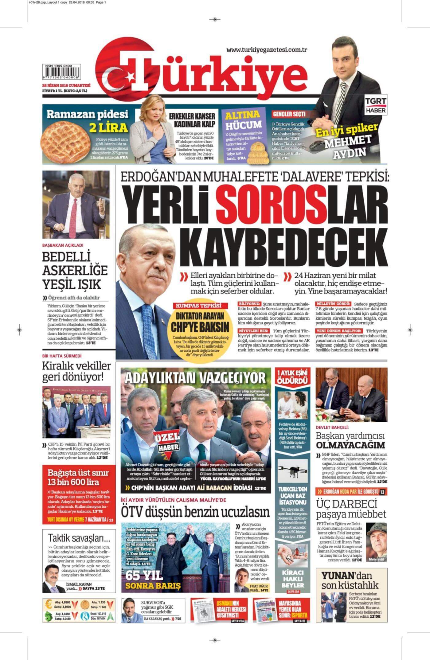 Turkish Newspapers 11 Turkiye