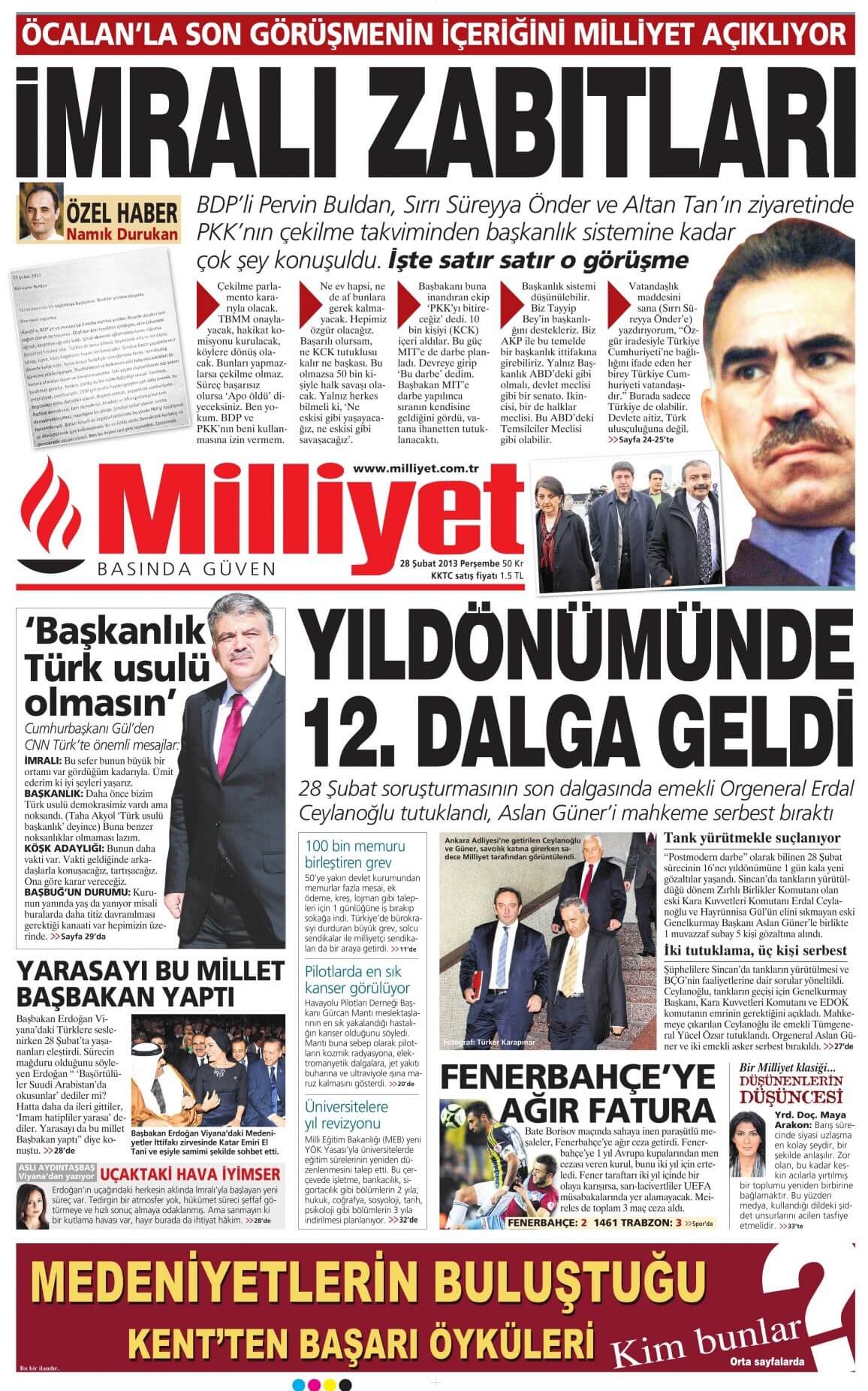 Turkish Newspapers 2 Milliyet