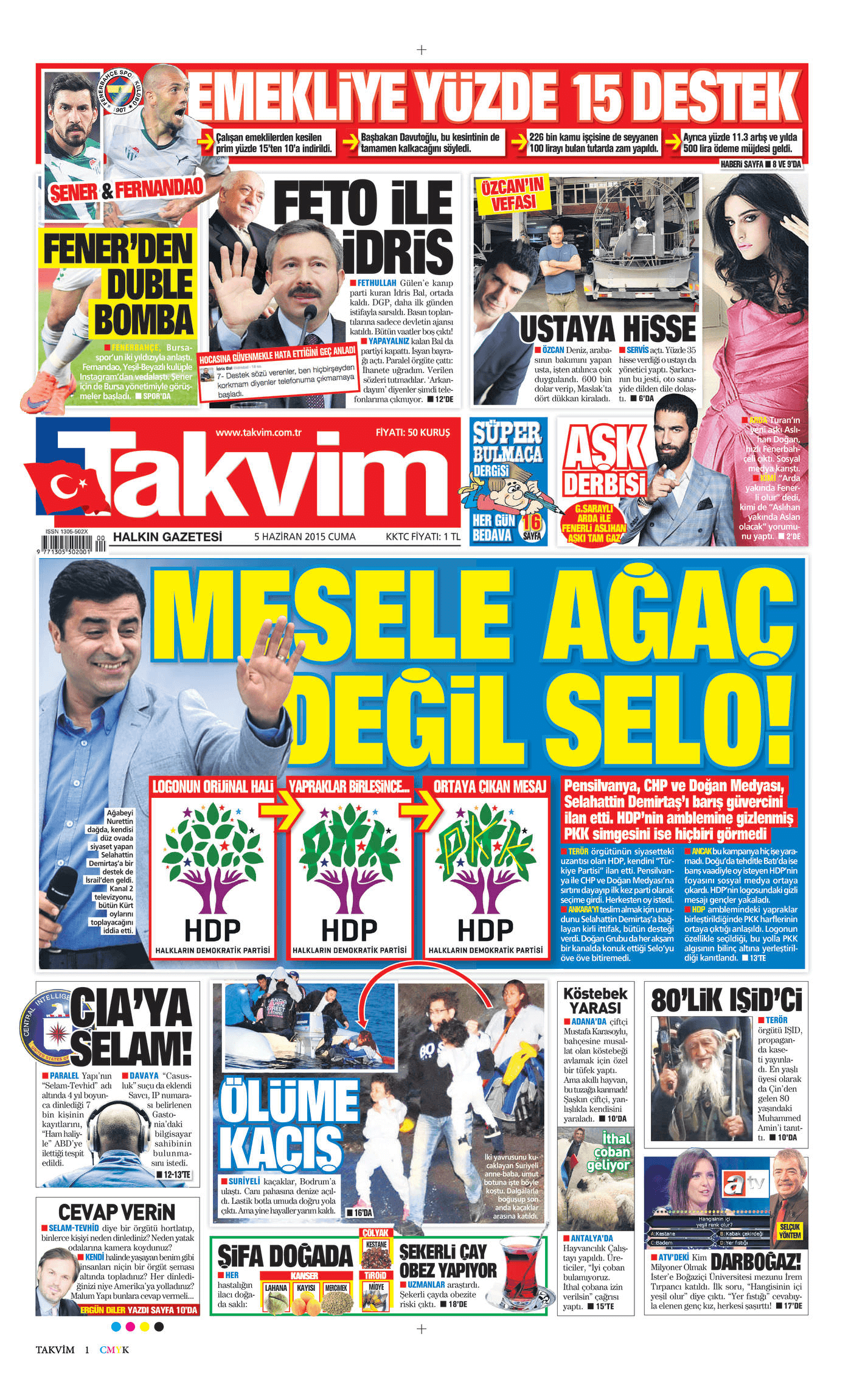 Turkish Newspapers 21 Takvim