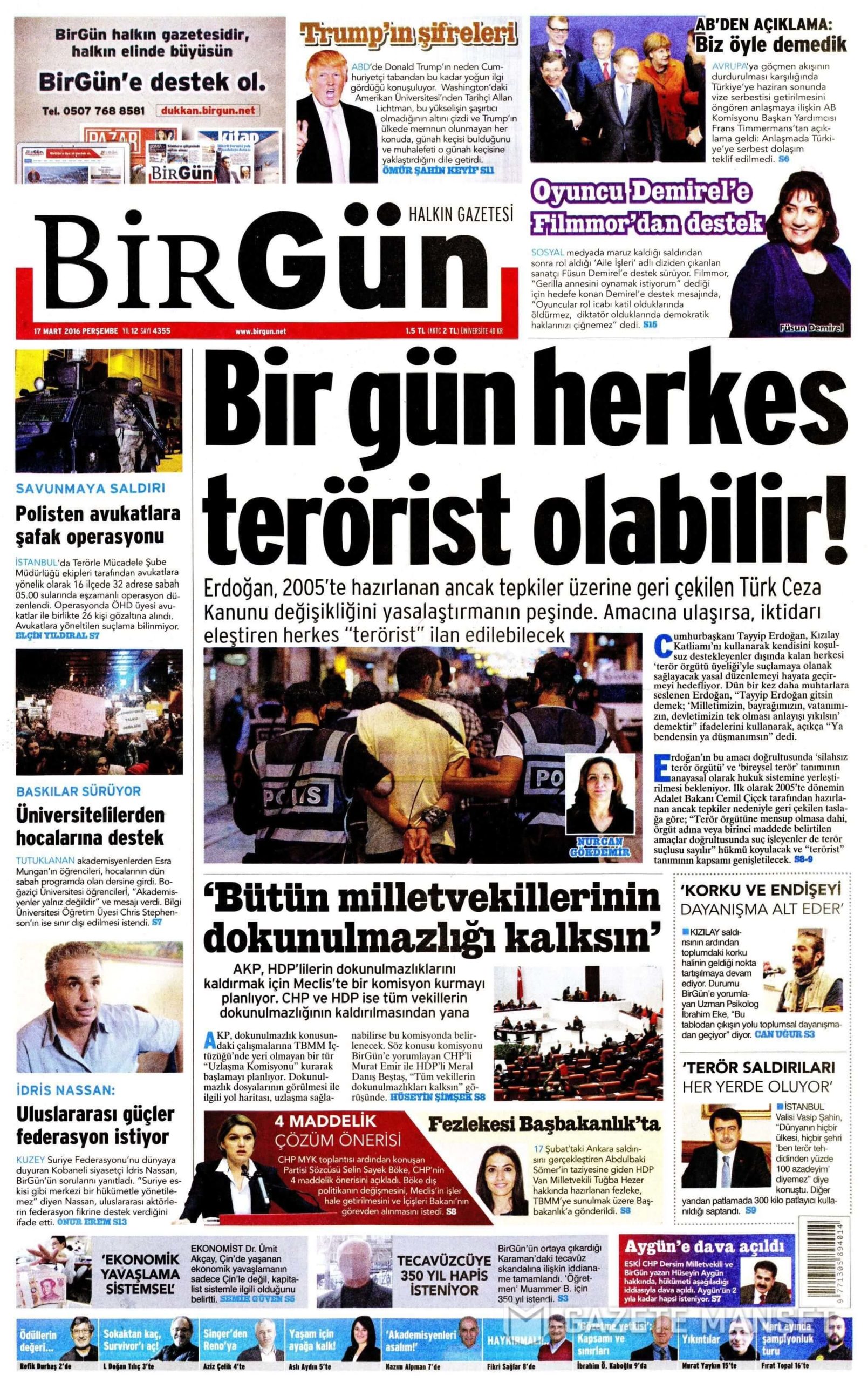 Turkish Newspapers 22 BirGun scaled