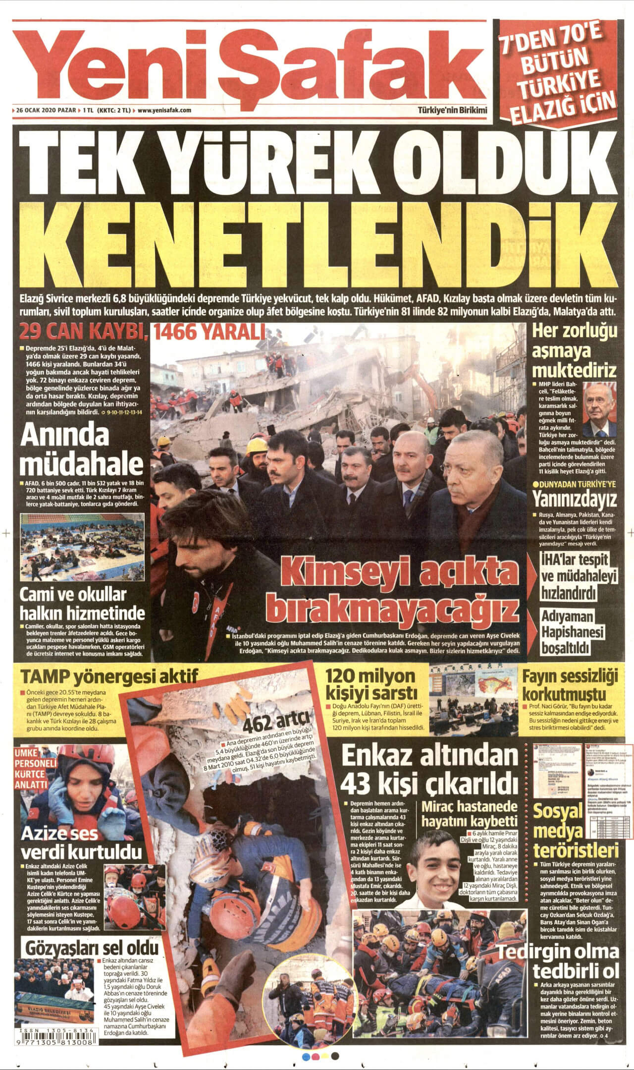 Turkish Newspapers 3 Yeni Safak