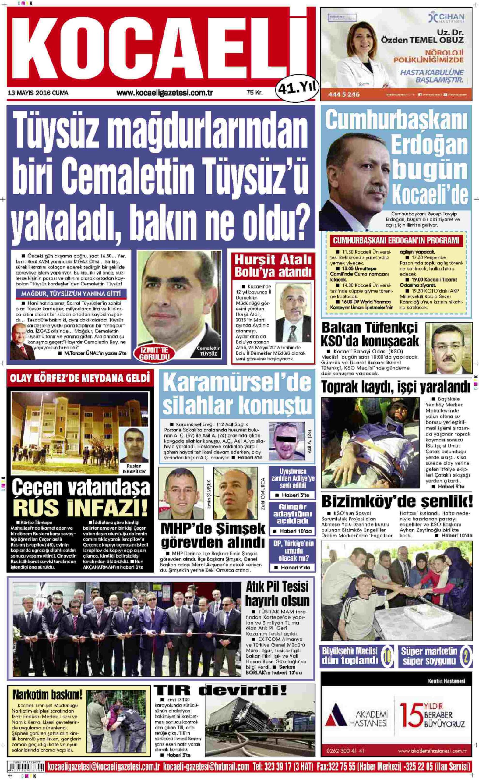 Turkish Newspapers 32 Kocaeli Gazetesi scaled