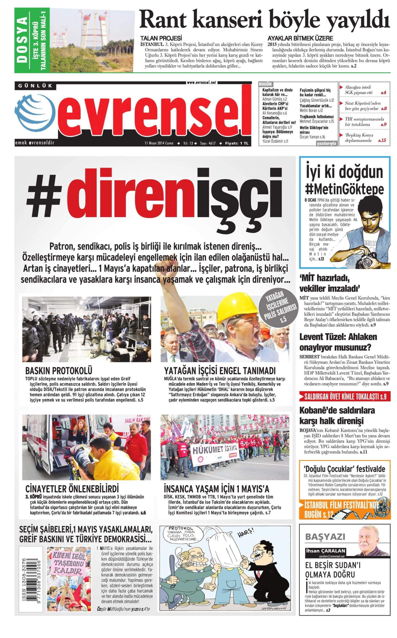 Turkish Newspapers 34 Evrensel scaled