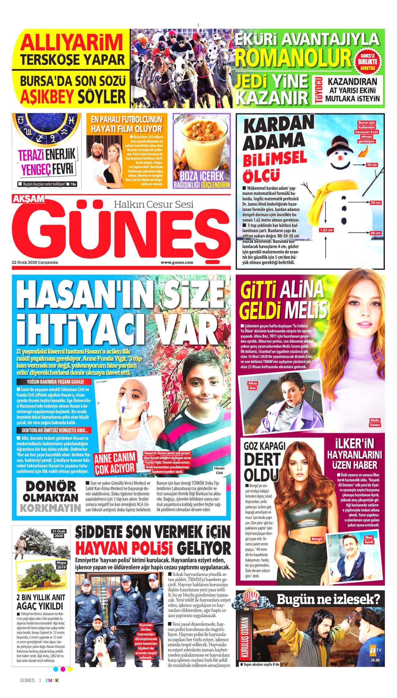 Turkish Newspapers 37 Gunes