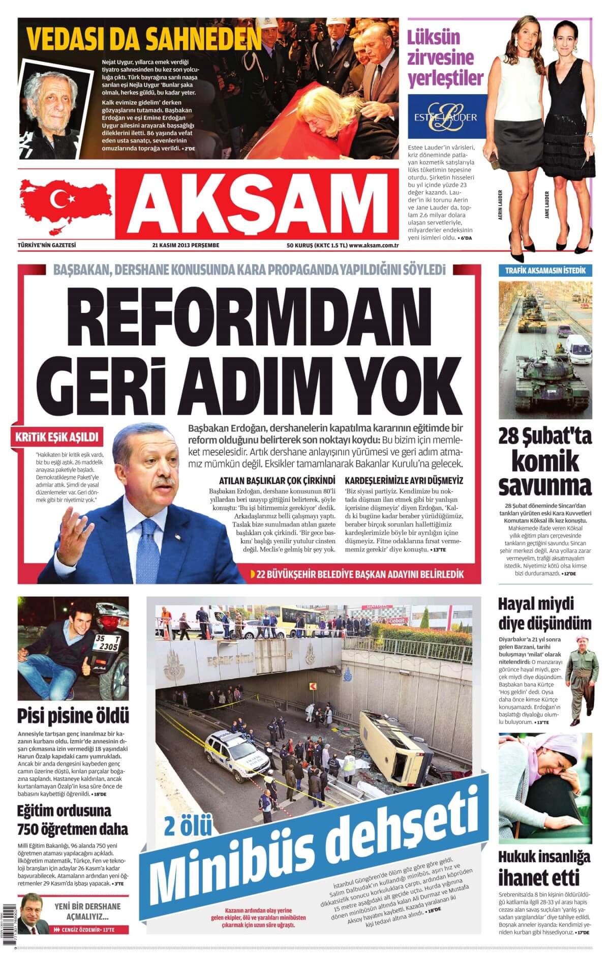 Turkish Newspapers 5 Aksam