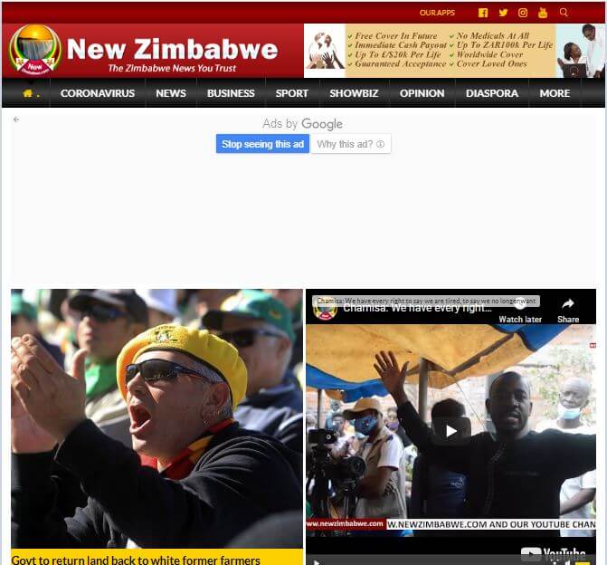 Zimbabwe 3 New Zimbabwe website