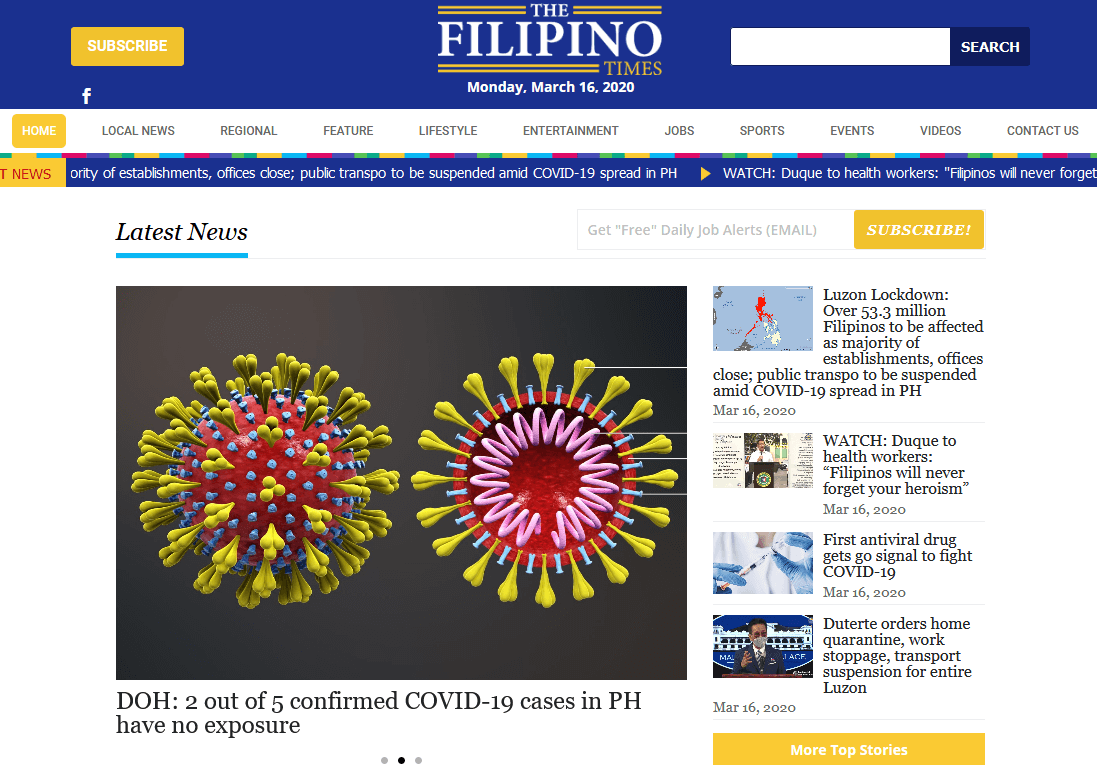 dubai newspapers 13 the filipino times website