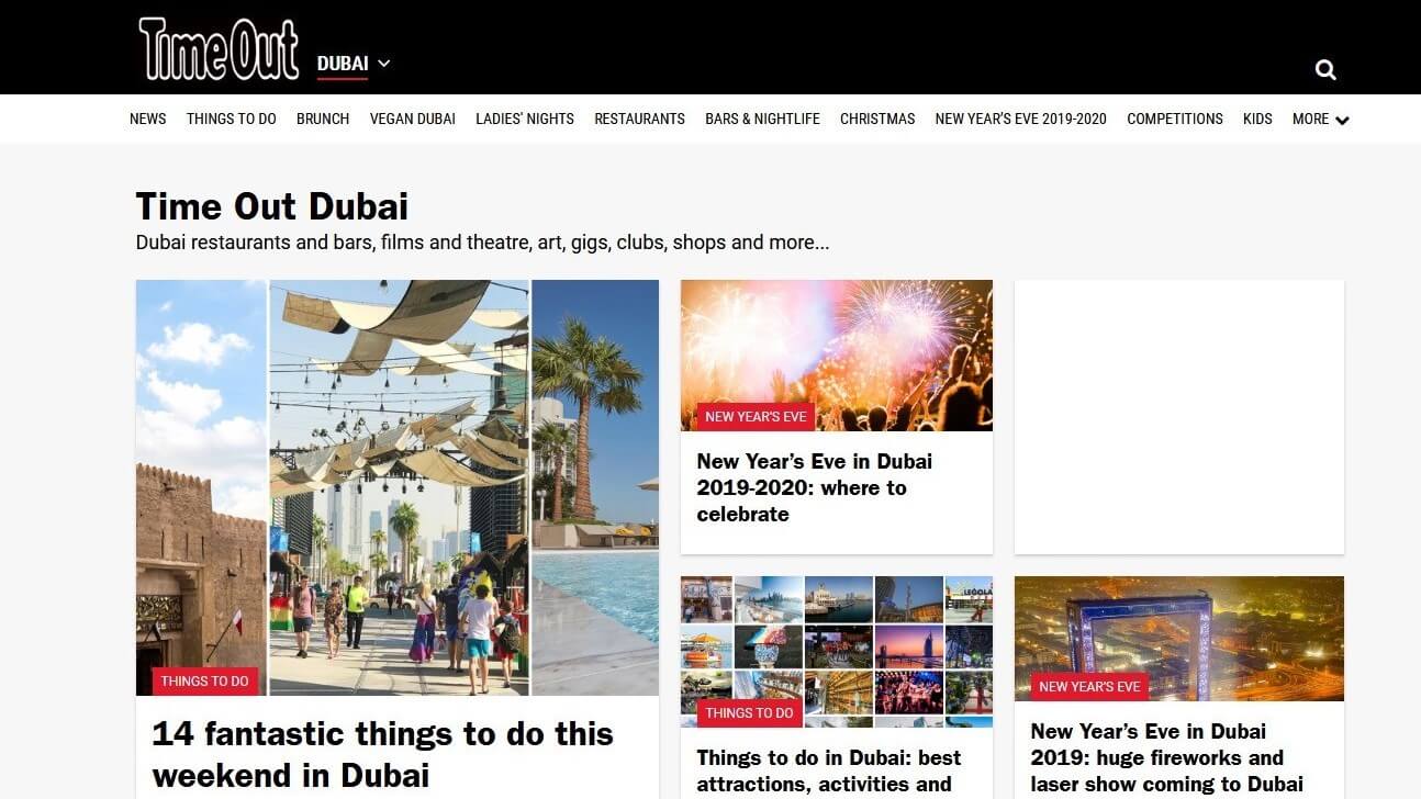 dubai newspapers 4 time out website
