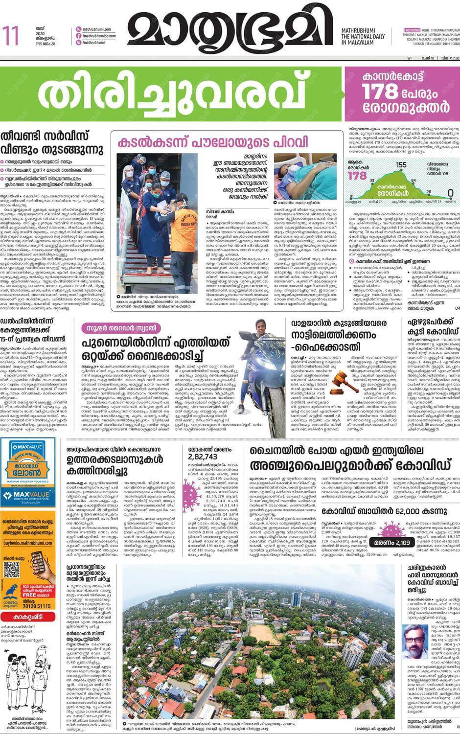 malayalam newspapers 2 mathrubhumi