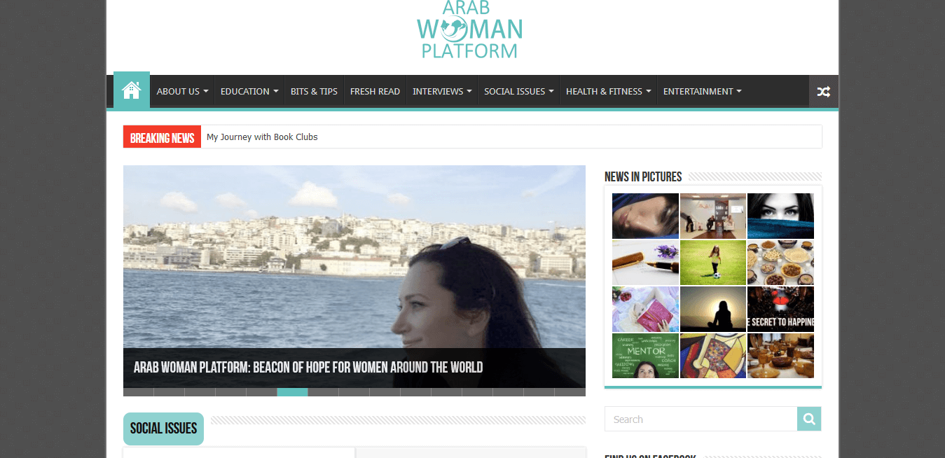 uae newspapers 26 arab woman platform website