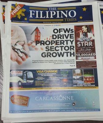 uae newspapers 28 the filipino times