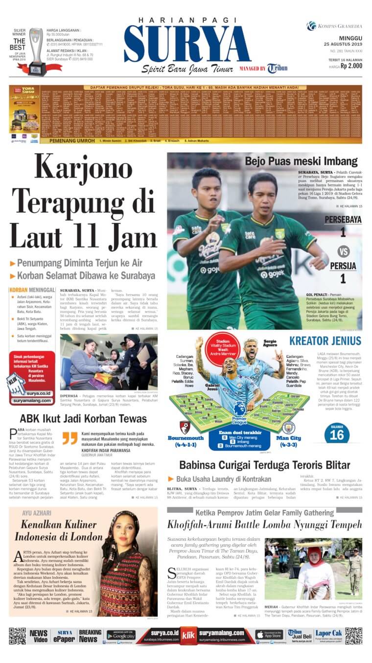Indonesian Newspaper 02 Surya