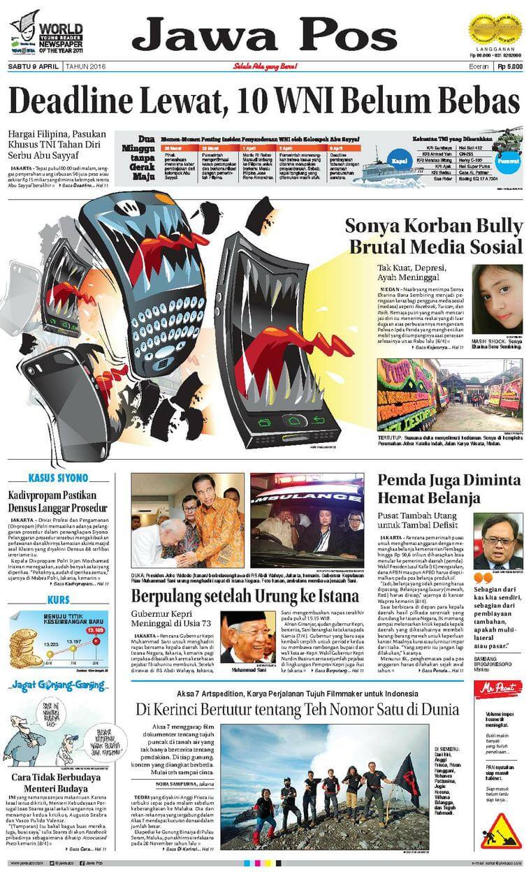 Indonesian Newspaper 07 Jawa Pos