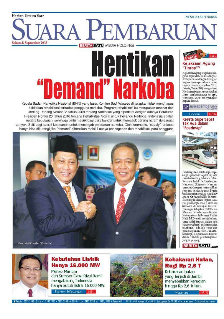 Indonesian Newspaper 10 Suara Pembaruan