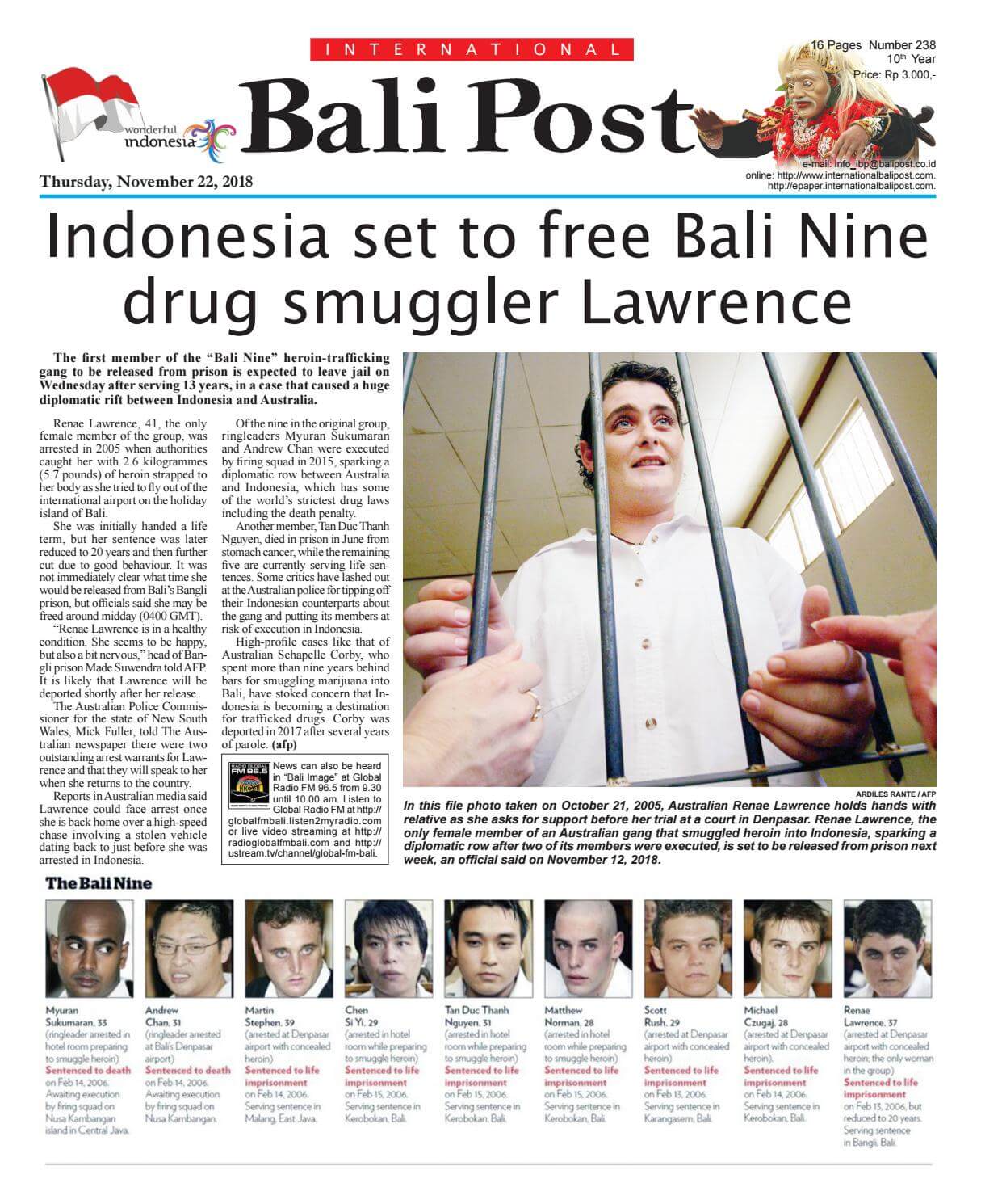 Indonesian Newspaper 13 Bali Post