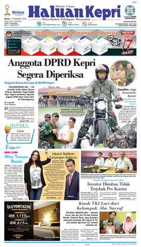 Indonesian Newspaper 15 Haluan