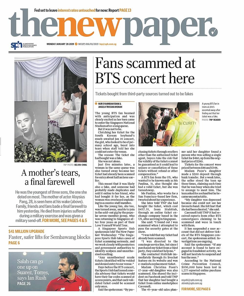 Singapore Newspapers 8 The New Paper