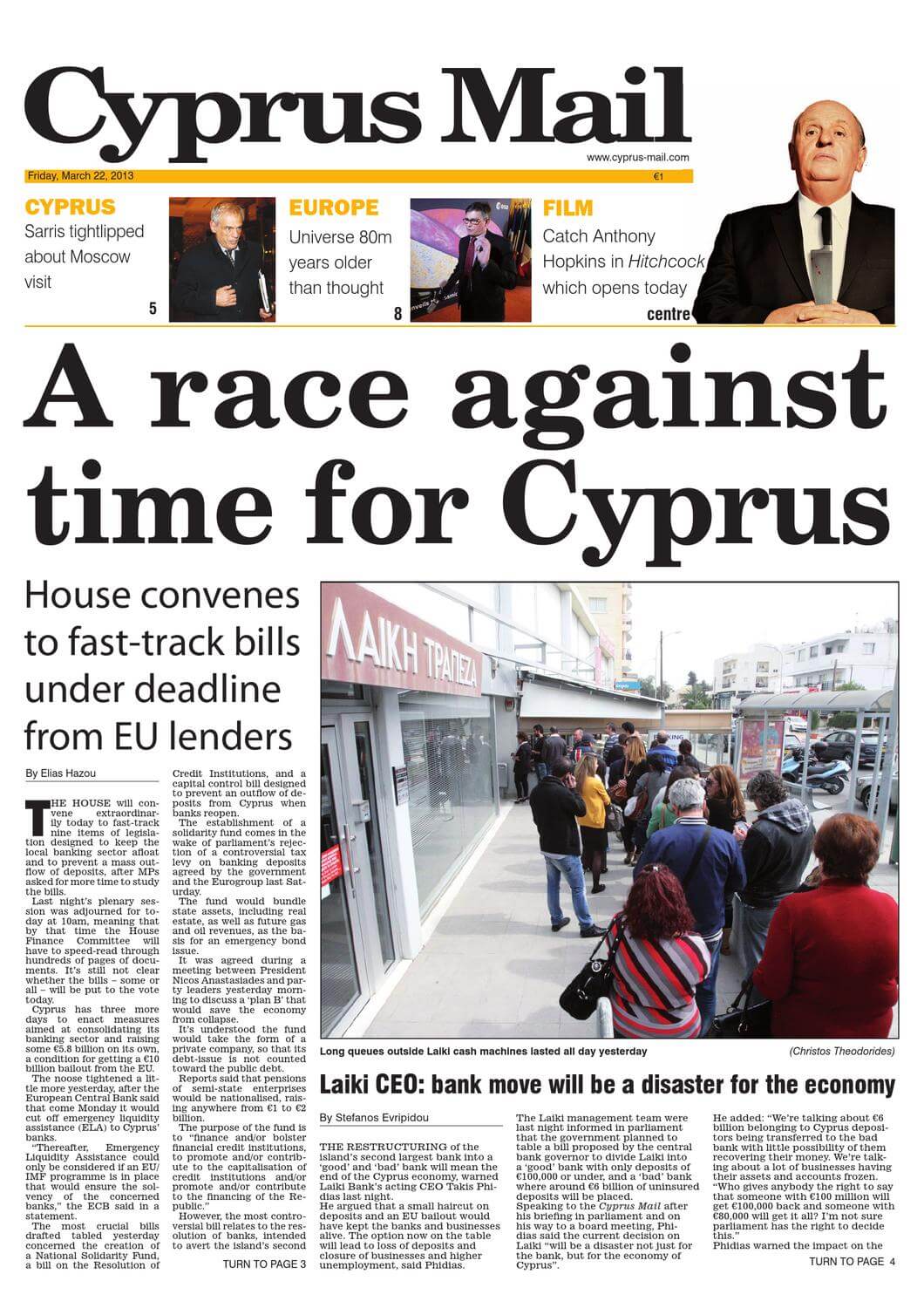 cyprus newspaper 1 cyprus mail