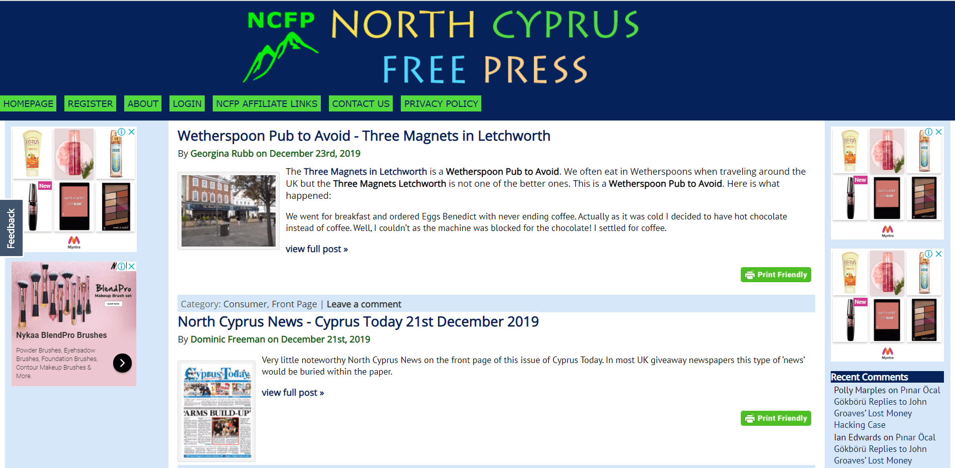 cyprus newspaper 16 north cyprus free press
