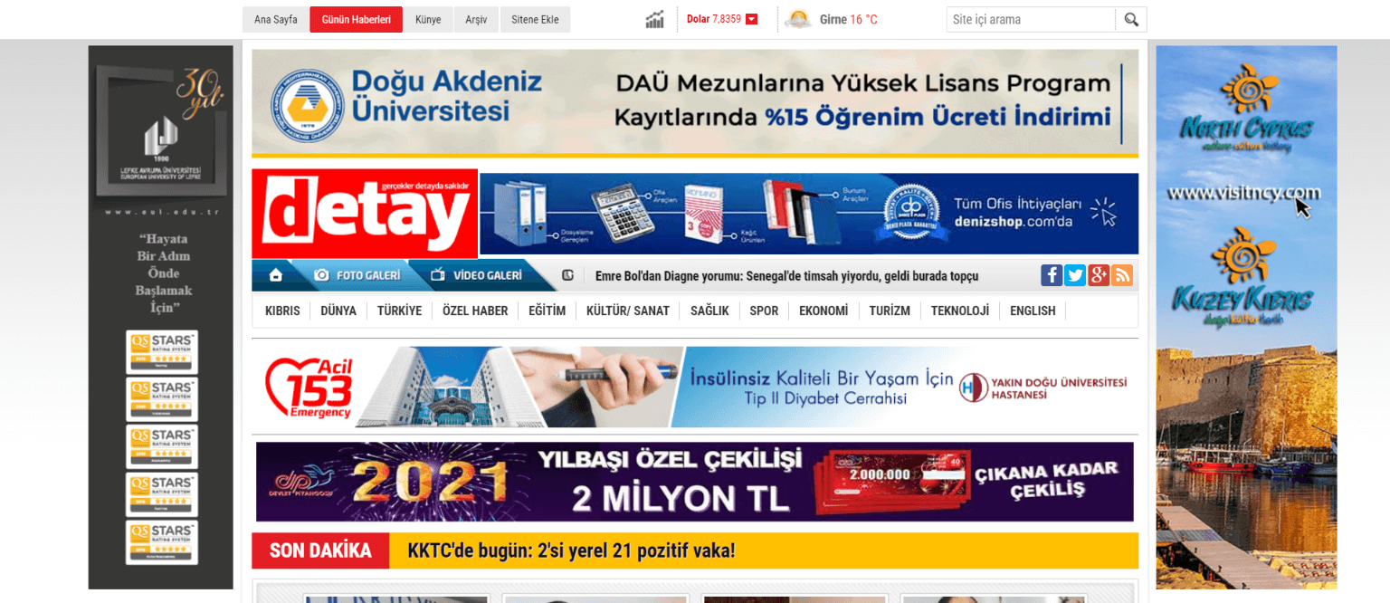 cyprus newspaper 29 Detay Kibris Gazetesi