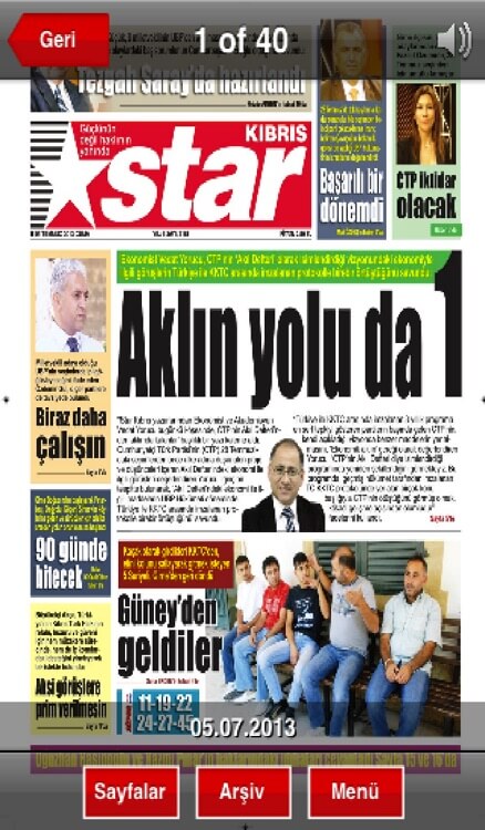 cyprus newspaper 35 star kibris