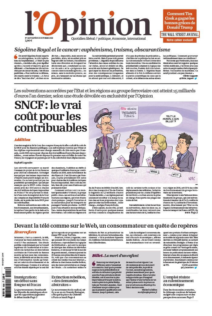 france newspapers 13 lopinion