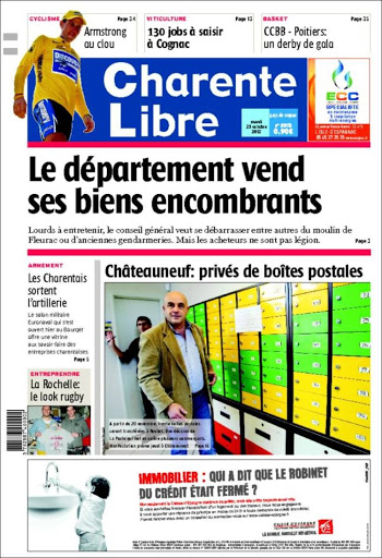 france newspapers 15 Charente Libre