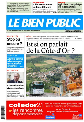 france newspapers 17 Le Bien Public