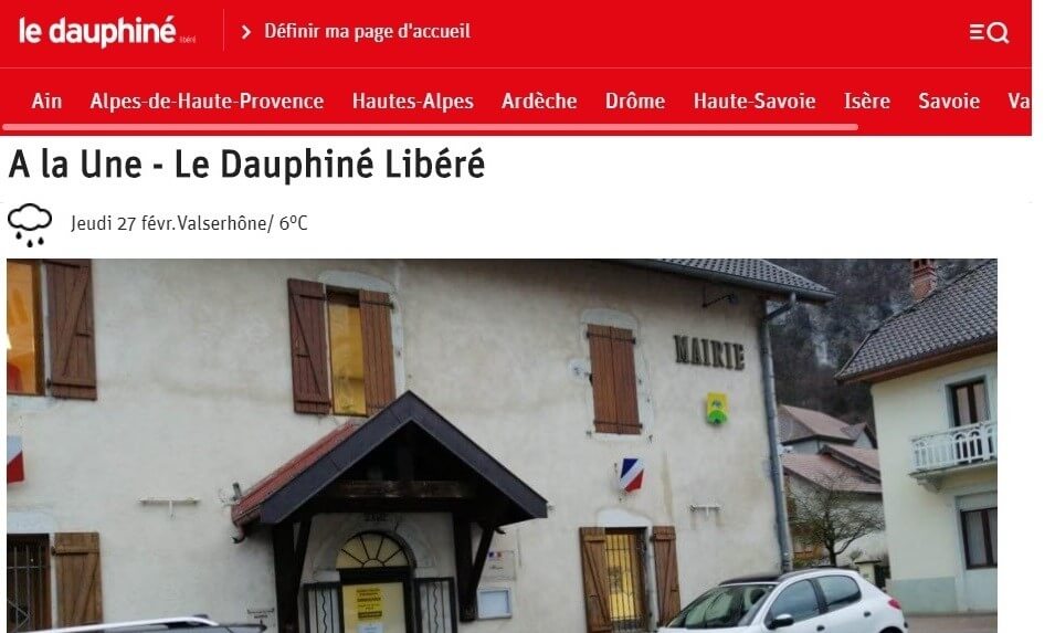 france newspapers 18 Le Dauphine libere website