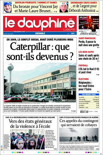 france newspapers 18 Le Dauphine libere