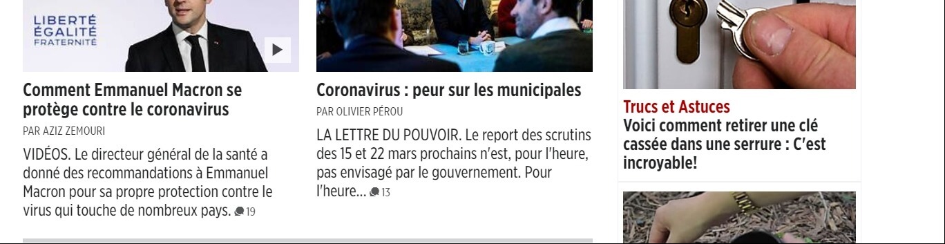 france newspapers 29 Le Point website