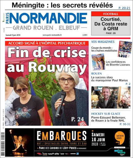 france newspapers 3 Paris Normandie