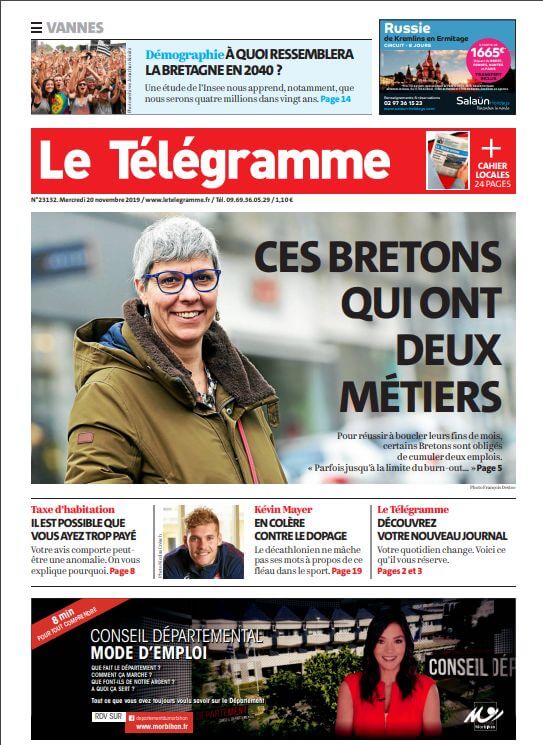 france newspapers 32 Le Telegramme