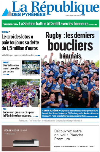 france newspapers 35 La Republique des Pyrenees