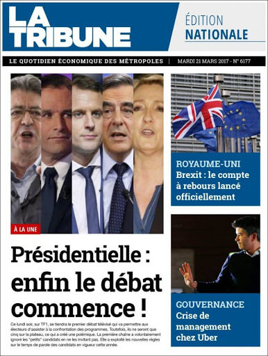 france newspapers 39 La Tribune