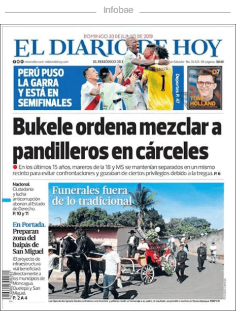 periódicos de El Salvador 1 El Diario de Hoy