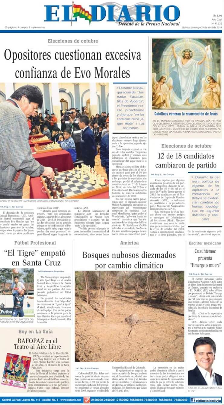 periodicos de bolivia 06 el diario