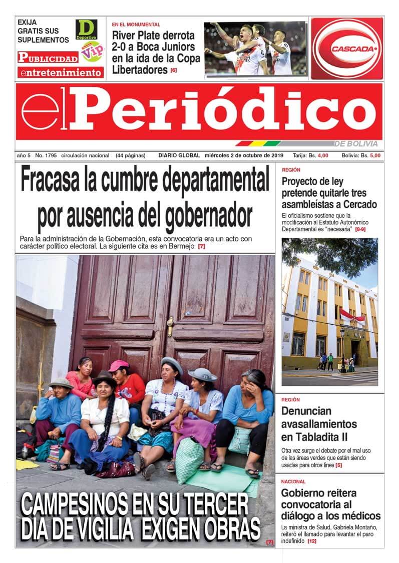 periodicos de bolivia 13 el periodico