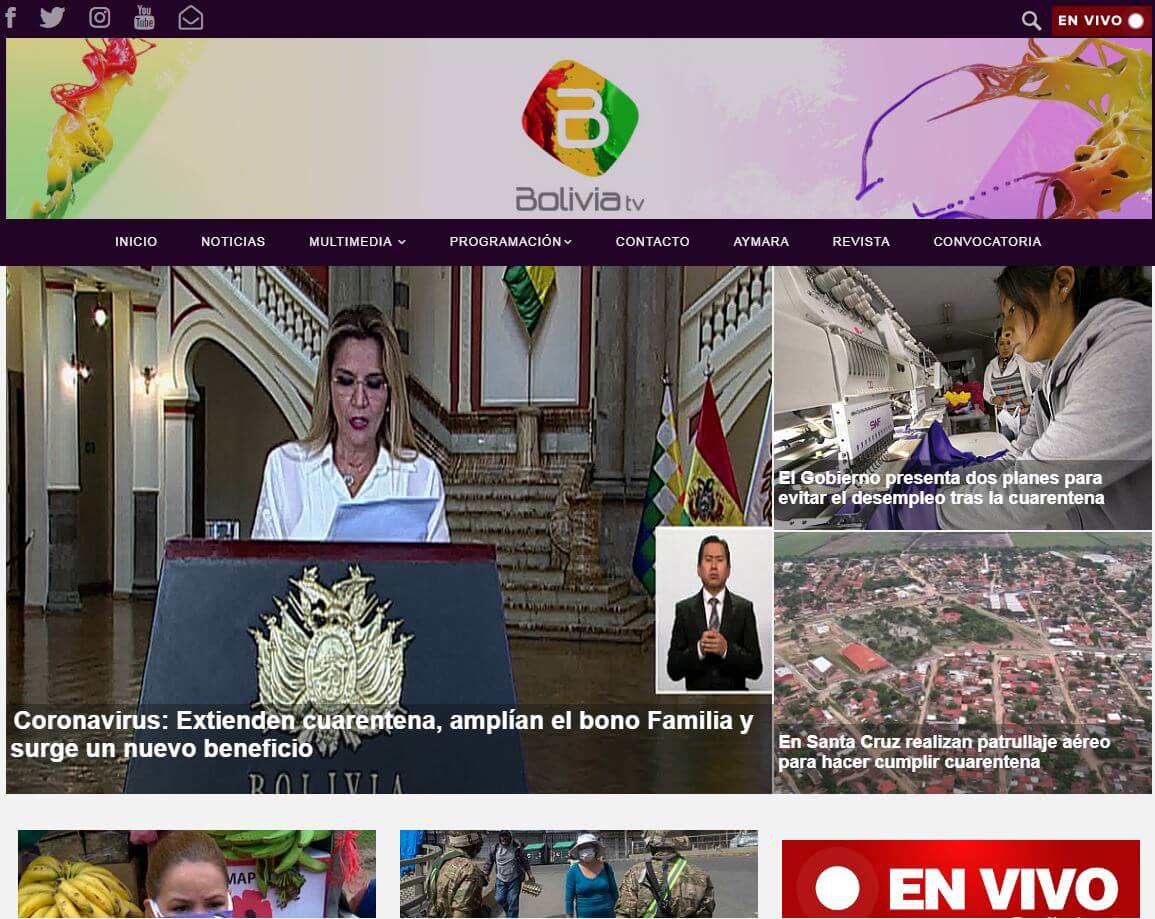 periodicos de bolivia 19 bolivia tv website