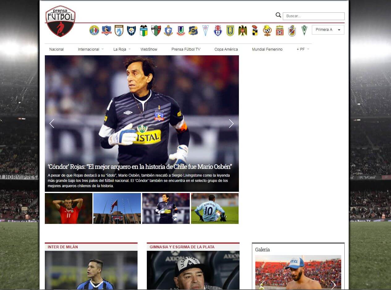 periodicos de chile 51 prensafutbol website